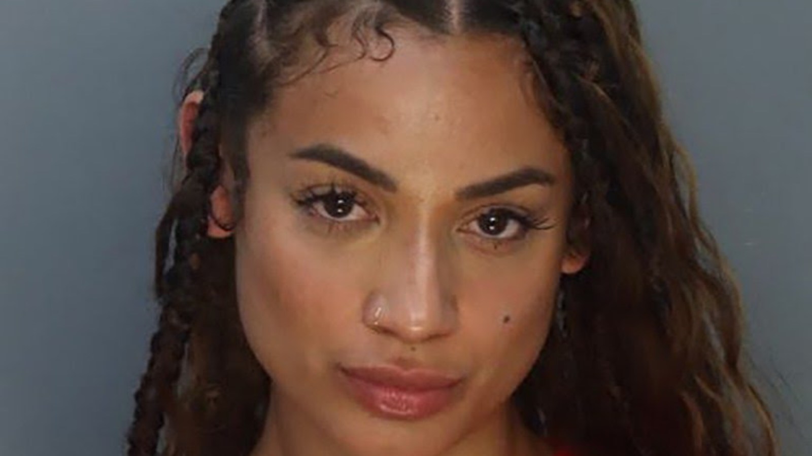 Footage Of DaniLeigh While DUI Arrest After Hit-And-Run Accident