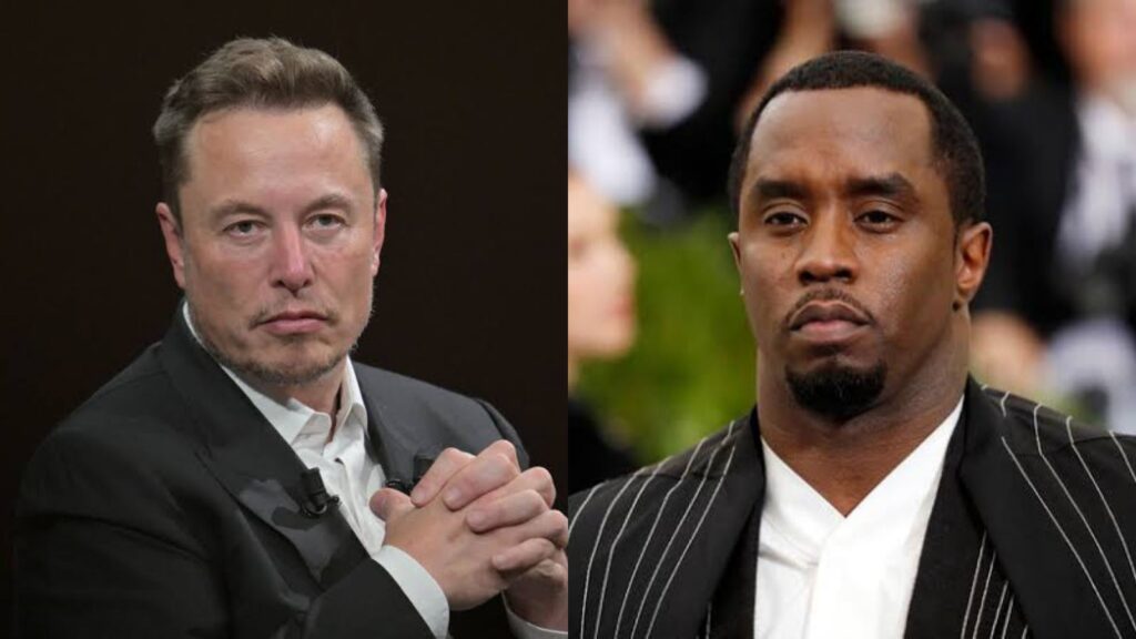 Elon Musk and Sean Diddy (Image: Agence France Presse / Reuters)