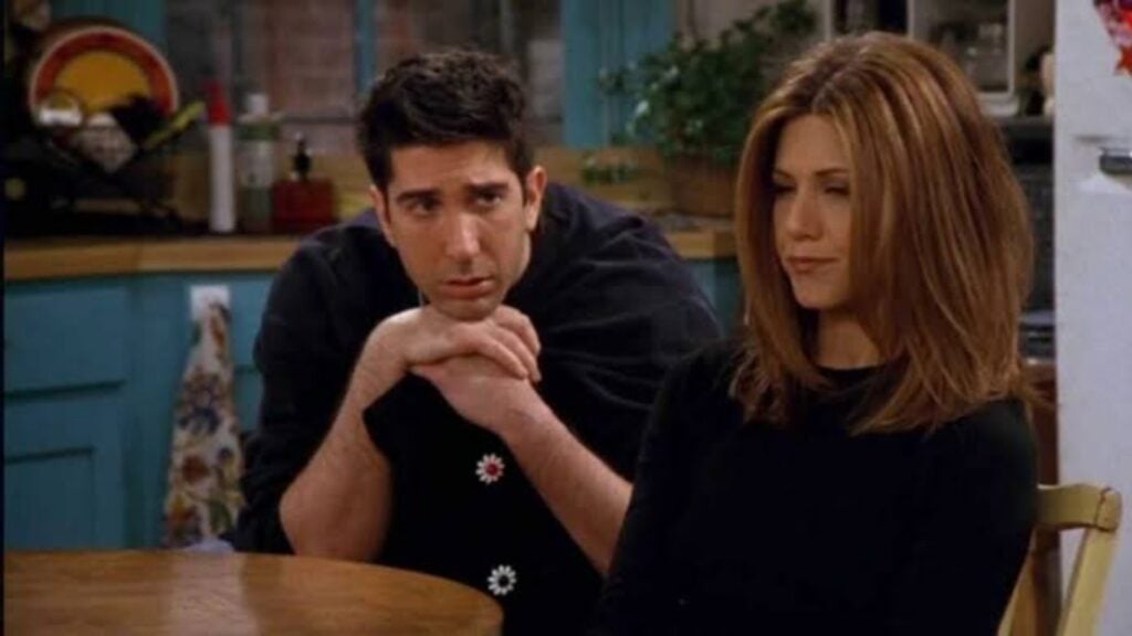 David Schwimmer as Ross in 'friends' (Image: NBC)