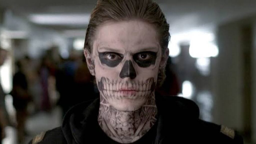 Evan Peters as Tate Langdon in 'American Horror Story' (Image: Cable Network FX)