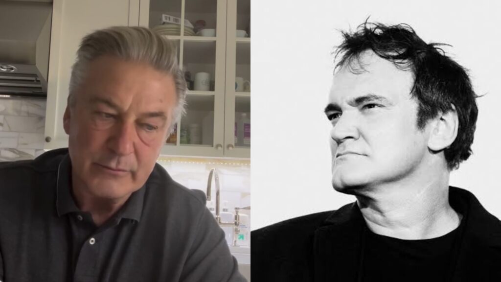 Alec Baldwin and Quentin Tarantino (Image: Instagram @alecbadlwininsta / The Talks)