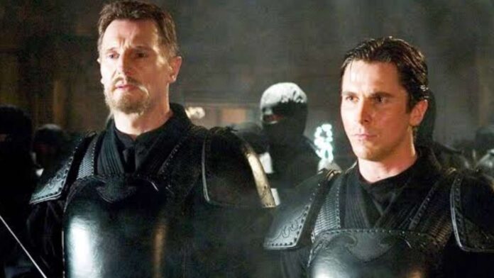 Ra's al Ghul and Bruce Wayne in Batman Begins (Image: DC)