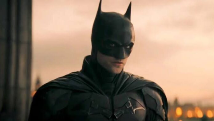 Robert Pattinson as Batman (Image: Warner Bros)