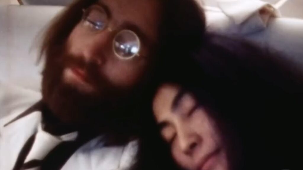 John Lennon and Yoko Ono (Image: instagram @yokoono) 