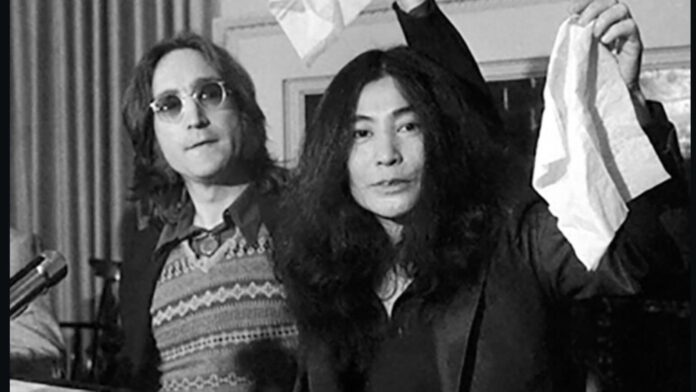 John Lennon and Yoko Ono (Image: instagram @yokoono)