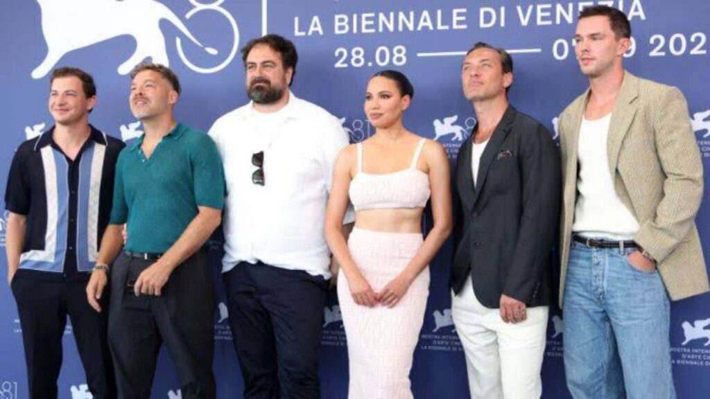 Cast of 'The Order' (Image: Venice Film Festival)