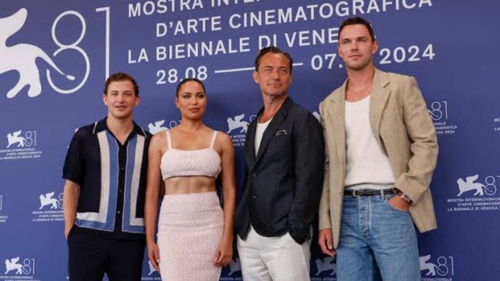 Cast of 'The Order' (Image: Venice Film Festival)