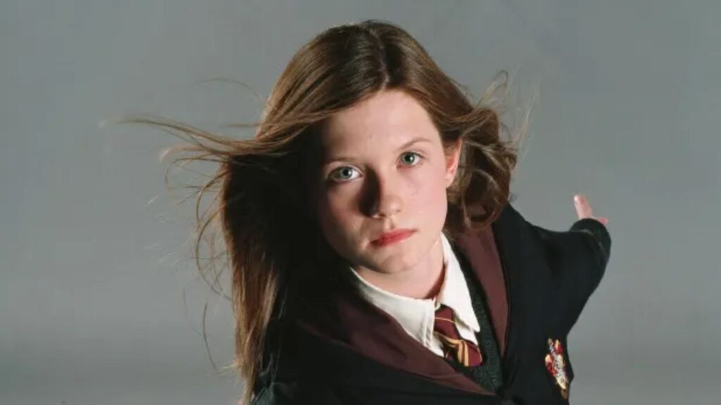 Bonnie Wright as Ginny Weasley