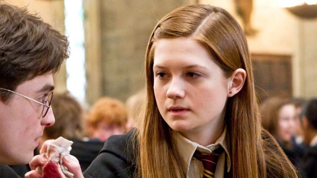 Bonnie Wright as Ginny Weasley