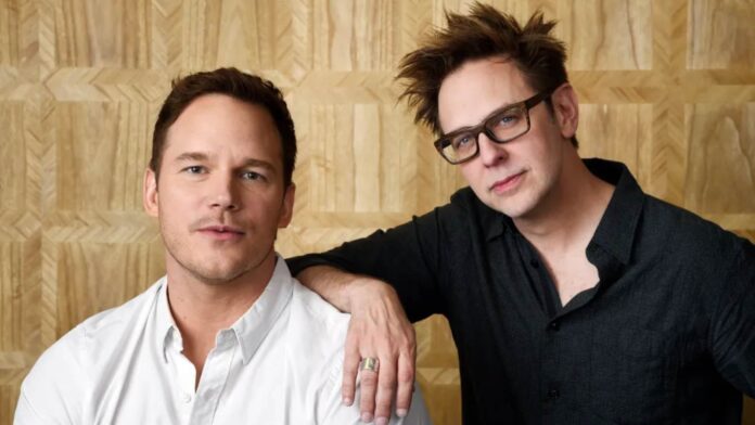 Chris Pratt and James Gunn (Image: Variety)