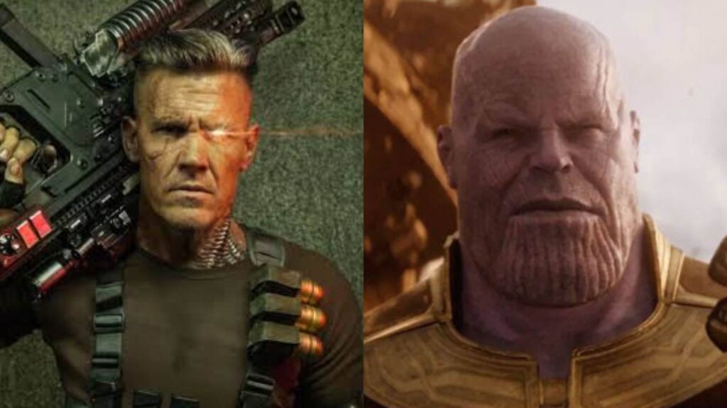 Josh Brolin as Cable and Thanos (Image: Marvel, Disney)