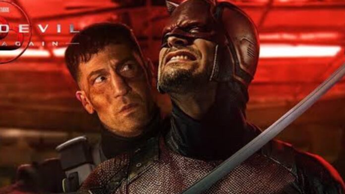 Jon Bernthal as Punisher and Charlie Cox as Daredevil (Image: Marvel)