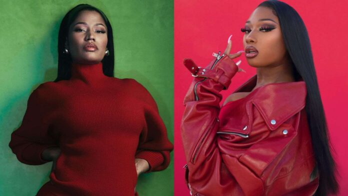 Nicki Minaj and Megan Thee Stallion (Image: Vogue and The New York Times)