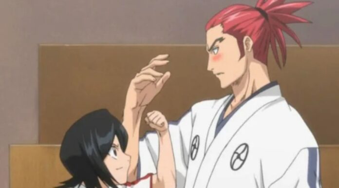 Renji and Rukia