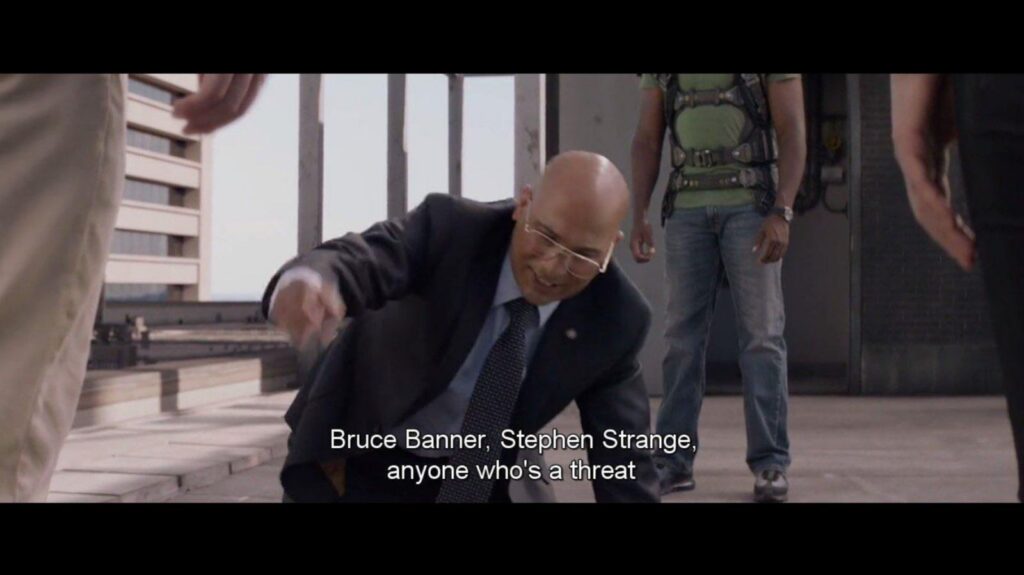 Stephen Strange Reference In Winter Soldier