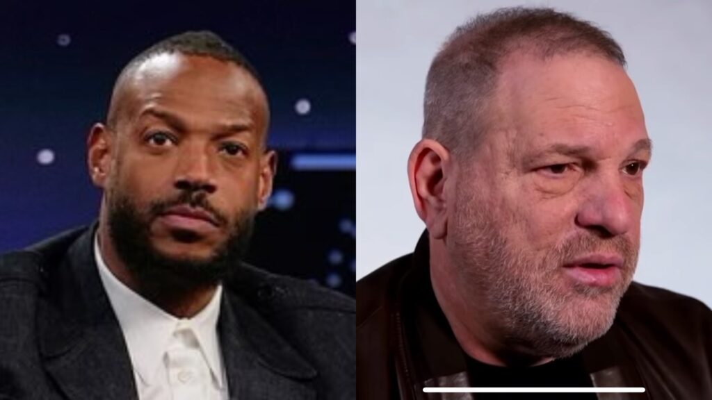 Marlon Wayons and Harvey Weinstein (Image: instagram @maryonwayans, CNN) 