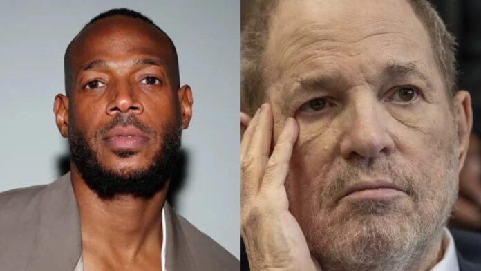 Marlon Wayons and Harvey Weinstein (Image: instagram @maryonwayans, AP)