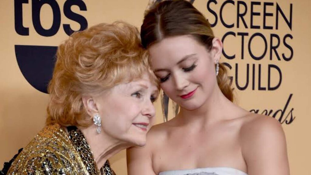 Billie Lourd with her grandmother Debbie Reynolds (Image: Wireimage)