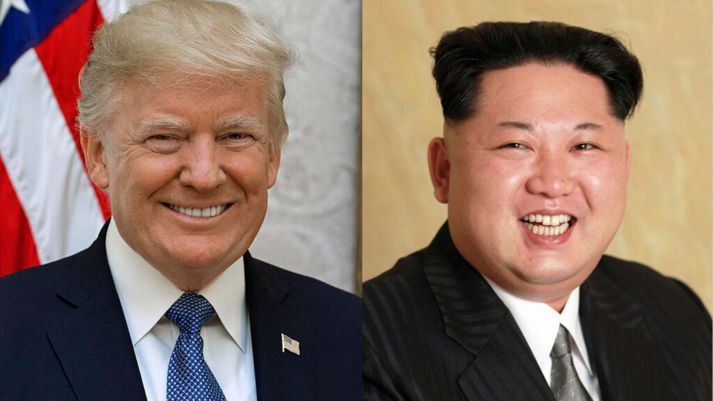 Donald Trump and Kim Jong Un (Image: Wikipedia)