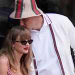 Taylor Swift and Travis Kelce at the US Open (Image: AP)