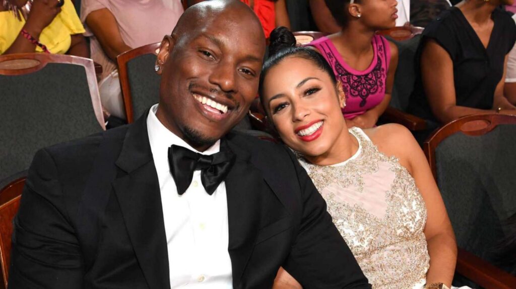 Tyrese Gibson and his wife, Samantha Lee (Image: AP)