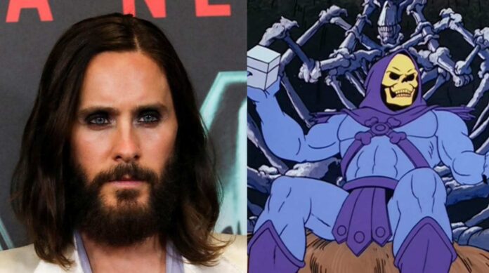 Jared Leto (L) and Skeletor (R) (Image: ABC/Mattel)