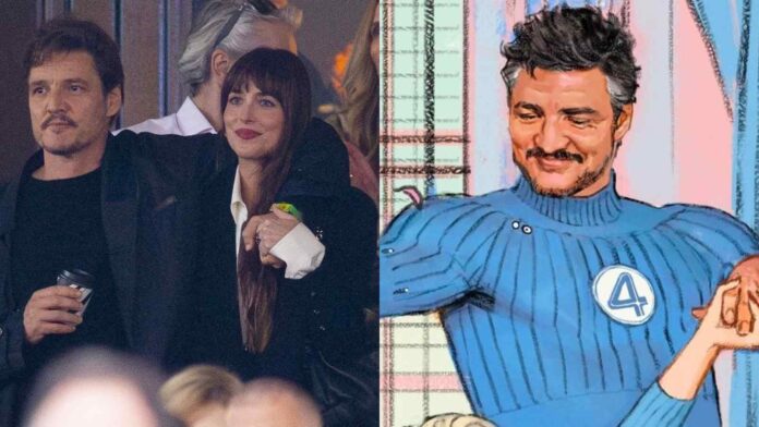 Pedro Pascal and Dakota Johnson