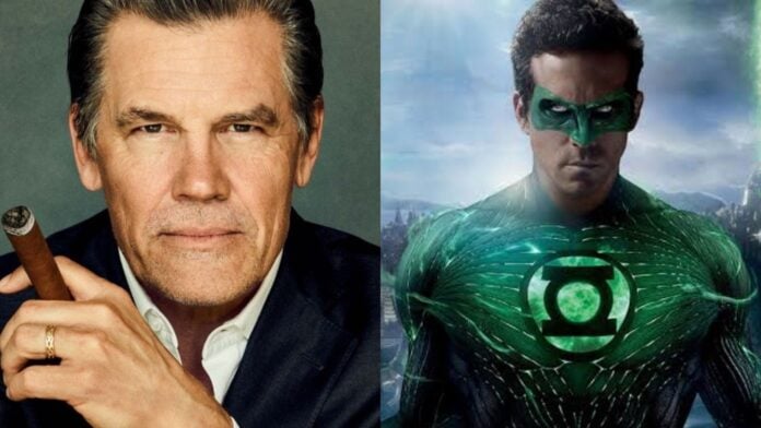 (L) Josh Broln and (R) Ryan Reynolds as Green Lantern (Image: instagram @joshbrolin, Warner Bros)