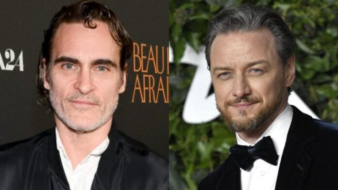 Joaquin Phoenix and James McAvoy ( Image: Variety and Alamy)