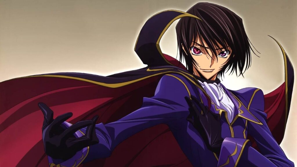 Lelouch Lamperouge in Code Geass Animes