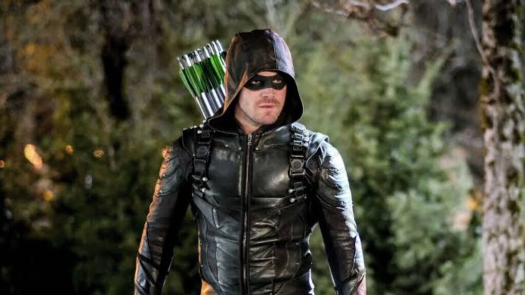 Stephen Amell in Arrow (Image: Warner Bros) 