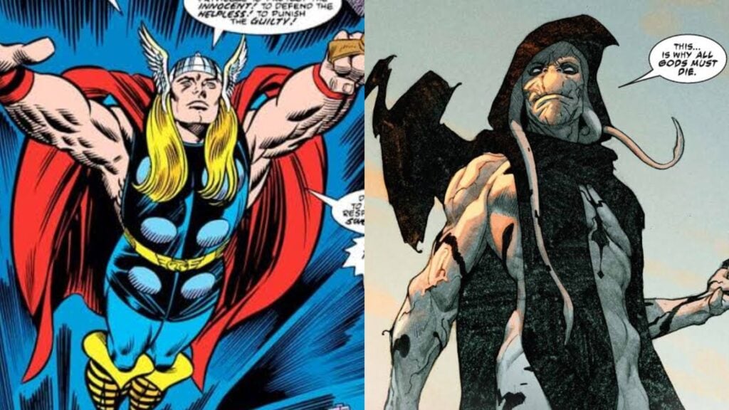 Thor and Gorr the God Butcher (Image: Marvel)