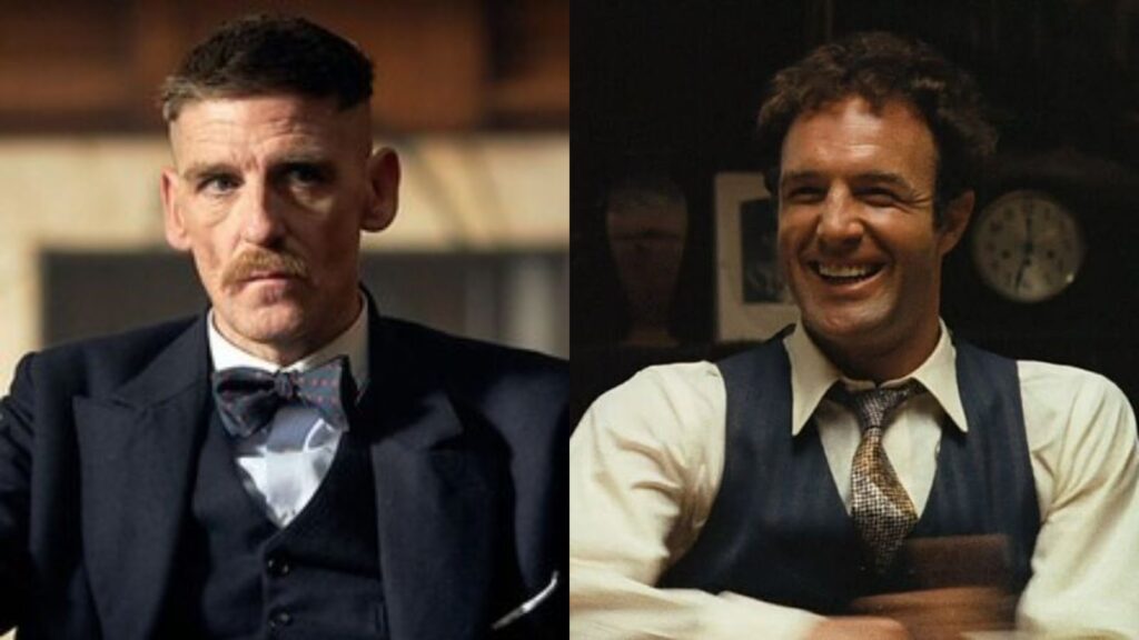 Still from 'Peaky Blinders' and 'The Godfather' (Image: Netflix)