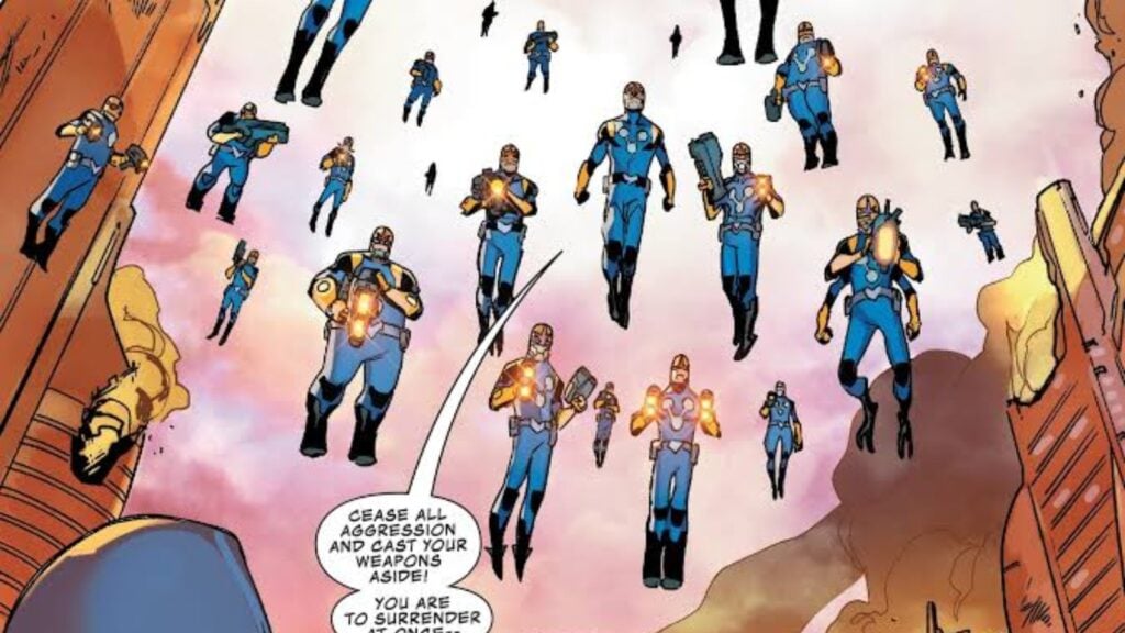 Nova Corps (Image: Marvel)