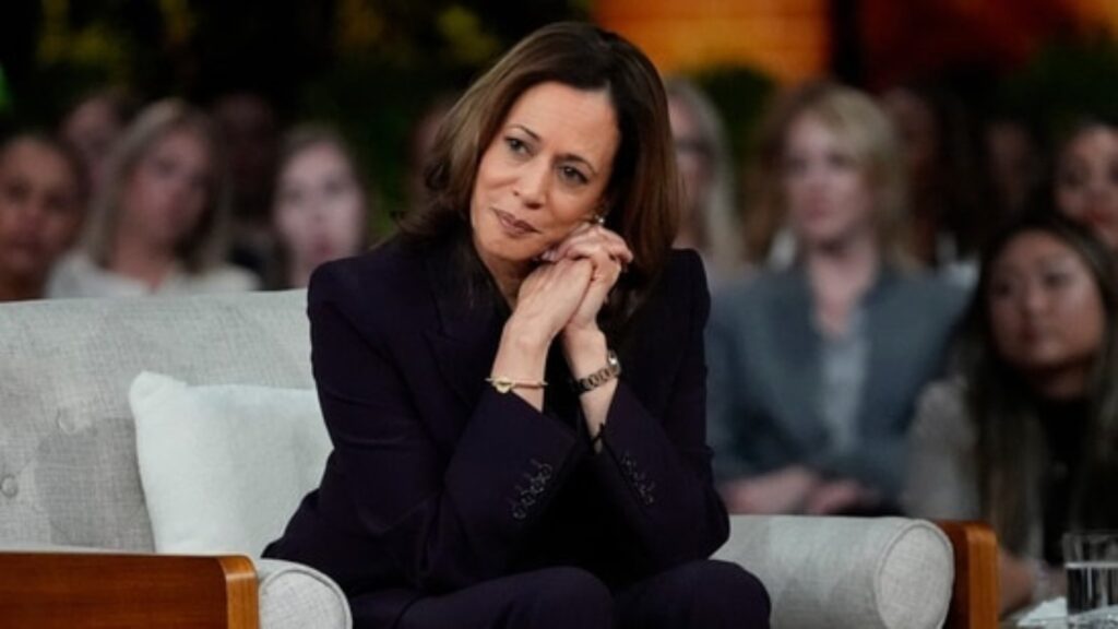 Kamala Harris at 'Unite for America' event (Image: ABC news)