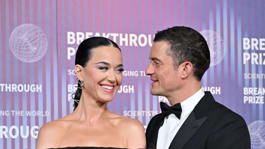 Katy Perry and Orlando Bloom (Image: ELLE)