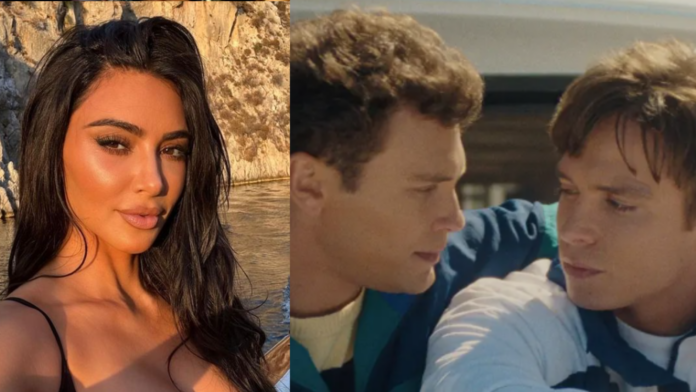 Kim Kardashian (L) and the Menendez brothers (Image: Instagram @kimkardashian/ Netflix)