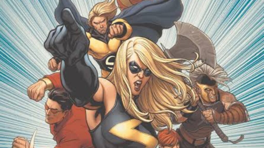 Sentry with the Mighty Avengers (Image: Marvel)