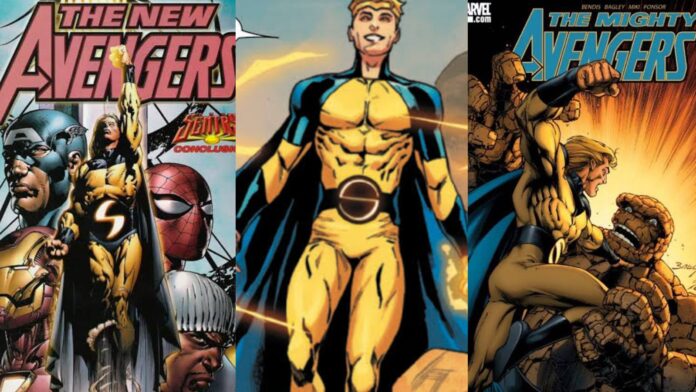 Sentry with the New Avengers, him in the comics, and him in the Mighty Avengers (Image: Marvel)