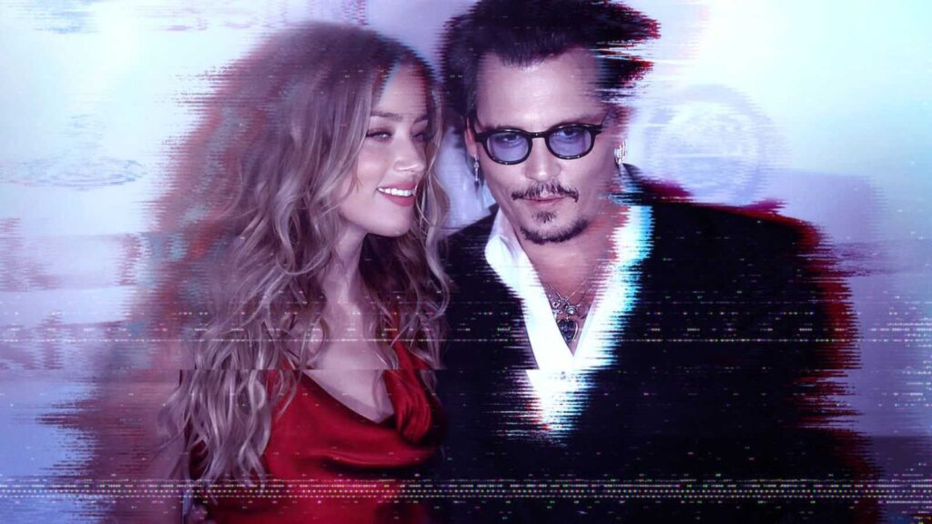 Amber Heard and Johnny Depp (Image: Netflix)