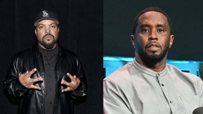 (From to L to R) Ice Cube and Sean Diddy (Image: AP)