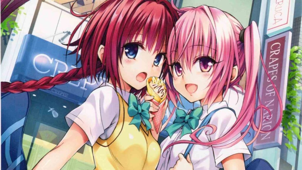 Nana Astar Deviluke and Mea Kurosaki in To LoveRu