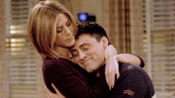 Rachel and Joey in 'Friends' (Image: NBC)