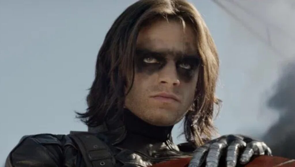 Sebastian Stan as Bucky Barnes in The Winter Soldier (Image: Marvel)