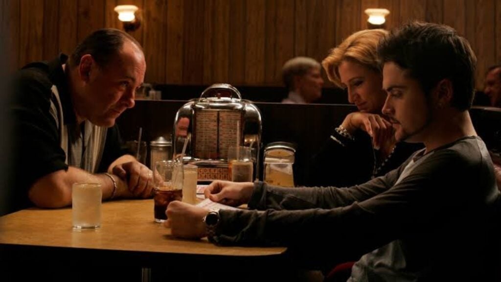 The Sopranos ending Scene (Image: HBO)