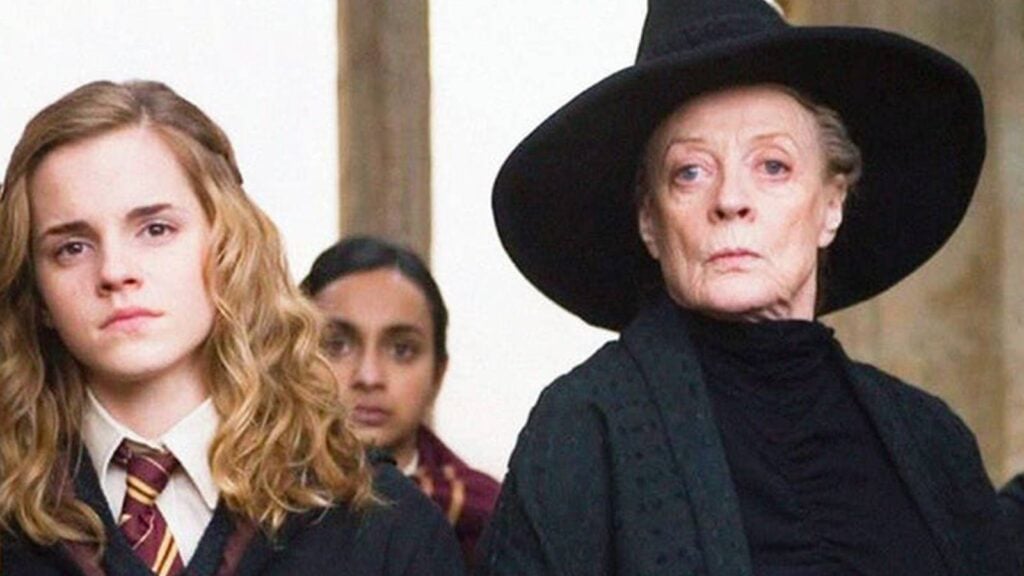 Emma Watson and Maggie Smith (Image: Peacock)