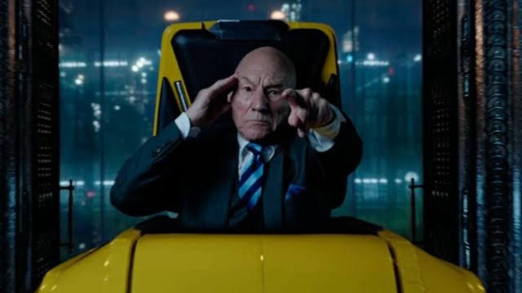 Patrick Stewart as Professor X in Doctor Strange in the Multiverse of Madness (Image: Marvel) 