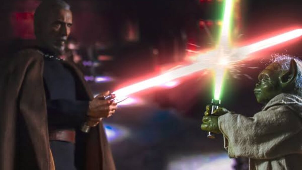 Dooku vs Yoda (Image: Lucasfilm)