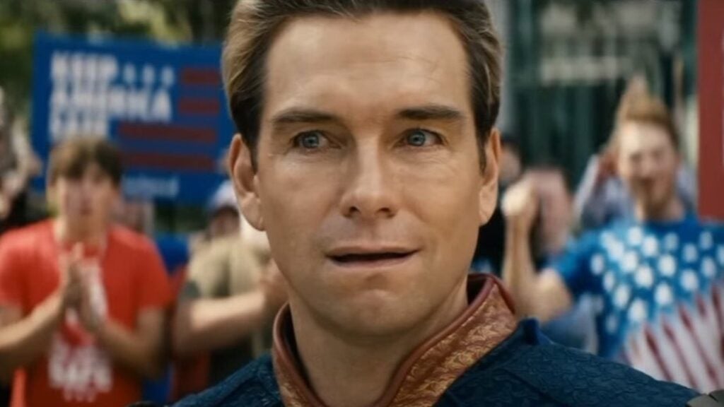 Antony Starr as Homelander (Image: Amazon)