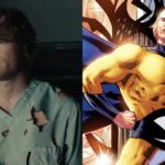 Lewis Pullman in the Thunderbolts* trailer and The Sentry (Image: Marvel)
